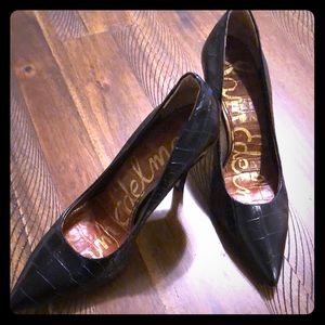 Sam Edelman Portney- pointed toe pumps- Black